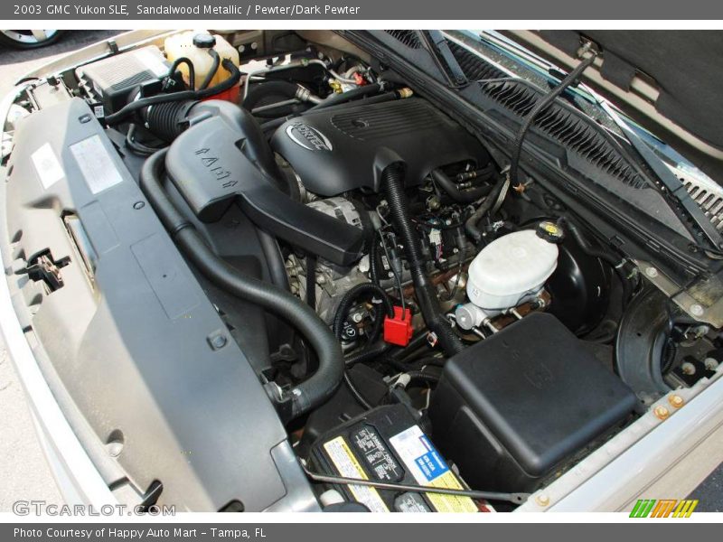 Sandalwood Metallic / Pewter/Dark Pewter 2003 GMC Yukon SLE