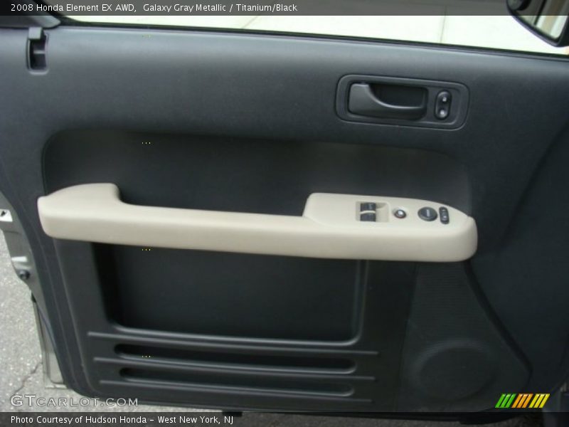 Galaxy Gray Metallic / Titanium/Black 2008 Honda Element EX AWD