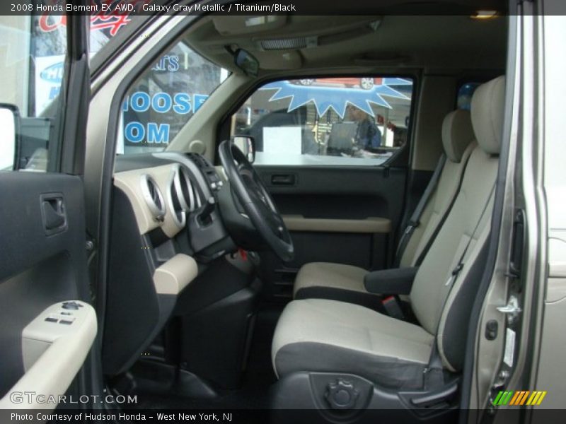 Galaxy Gray Metallic / Titanium/Black 2008 Honda Element EX AWD