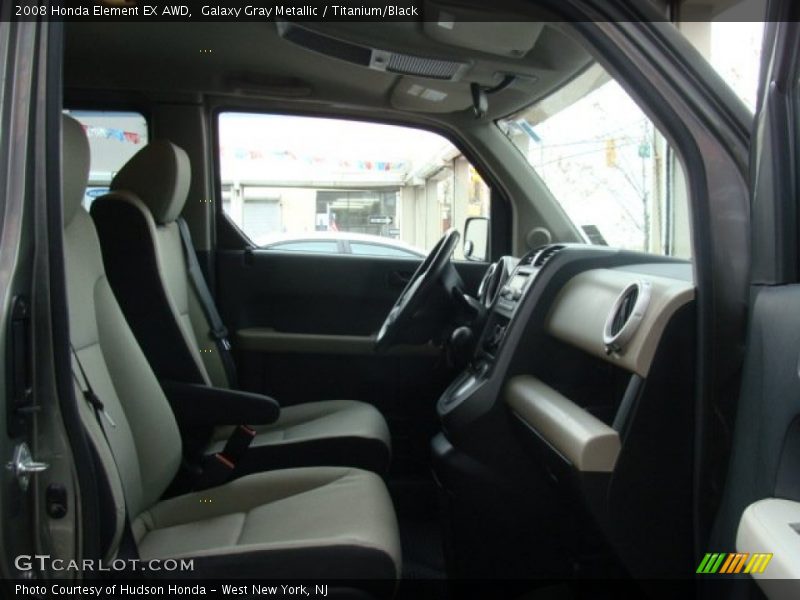 Galaxy Gray Metallic / Titanium/Black 2008 Honda Element EX AWD