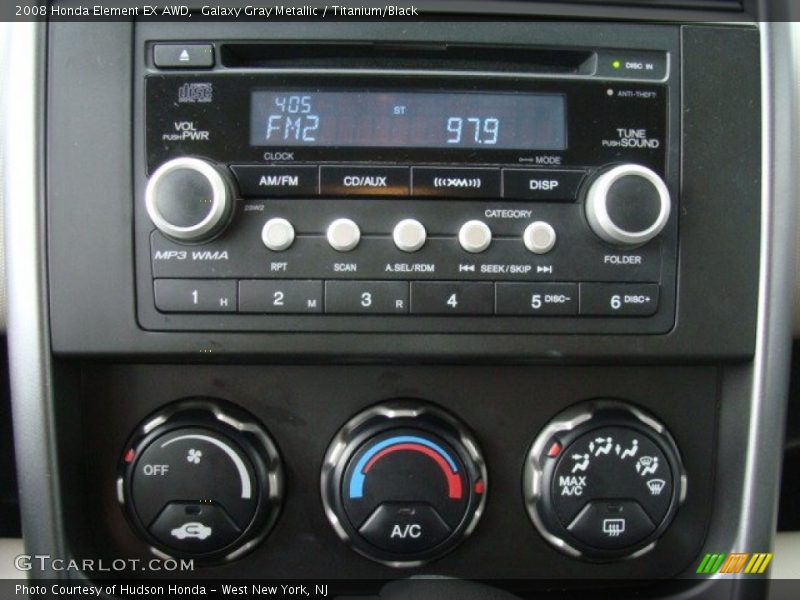 Galaxy Gray Metallic / Titanium/Black 2008 Honda Element EX AWD