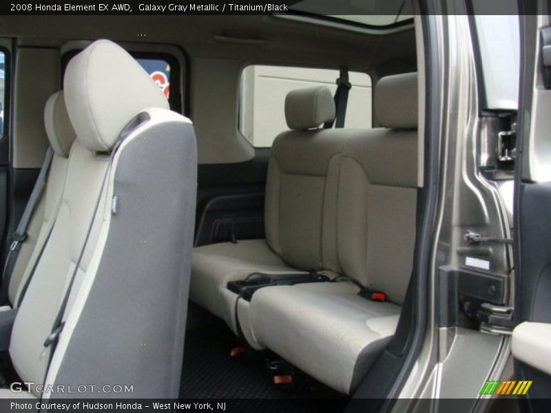 Galaxy Gray Metallic / Titanium/Black 2008 Honda Element EX AWD