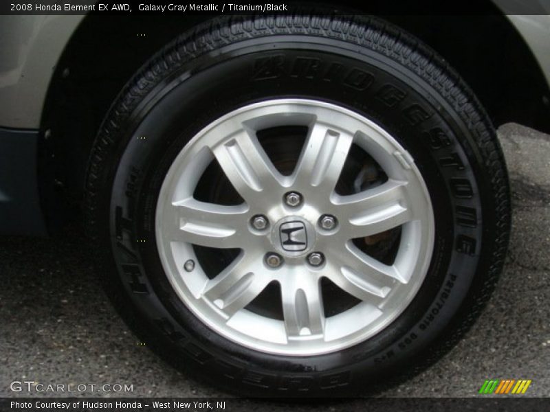 Galaxy Gray Metallic / Titanium/Black 2008 Honda Element EX AWD