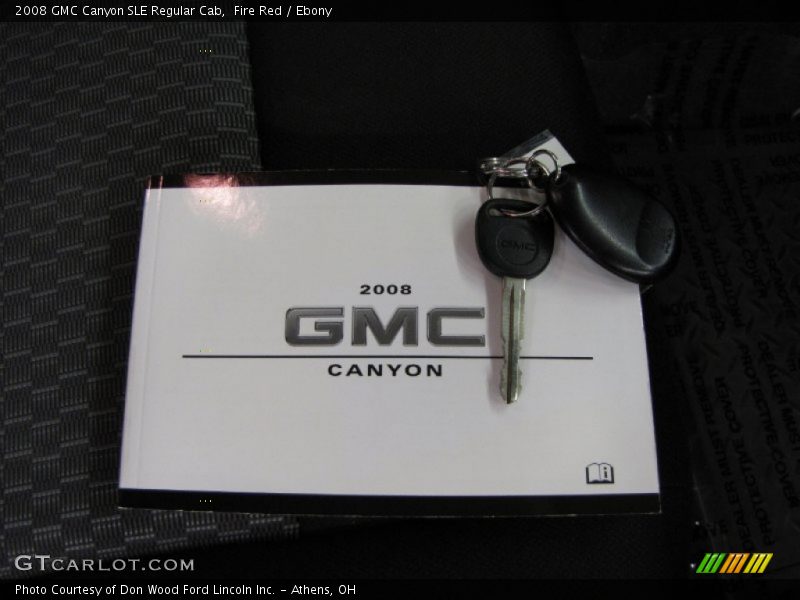 Books/Manuals of 2008 Canyon SLE Regular Cab