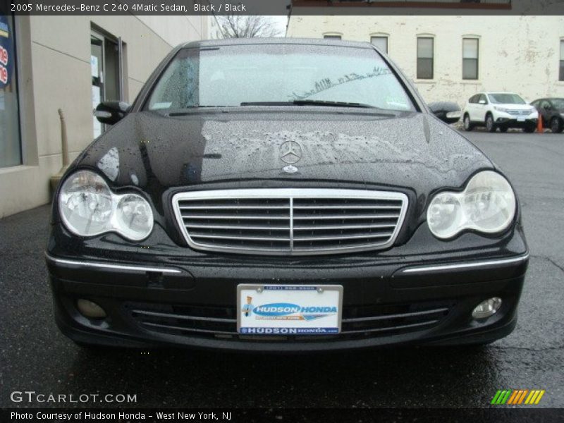 Black / Black 2005 Mercedes-Benz C 240 4Matic Sedan