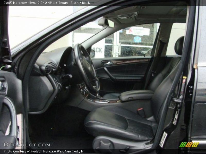Black / Black 2005 Mercedes-Benz C 240 4Matic Sedan