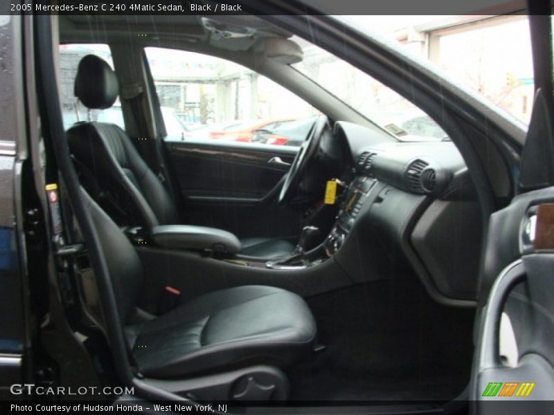 Black / Black 2005 Mercedes-Benz C 240 4Matic Sedan