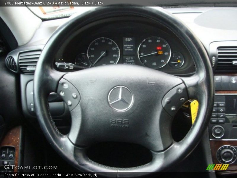 Black / Black 2005 Mercedes-Benz C 240 4Matic Sedan