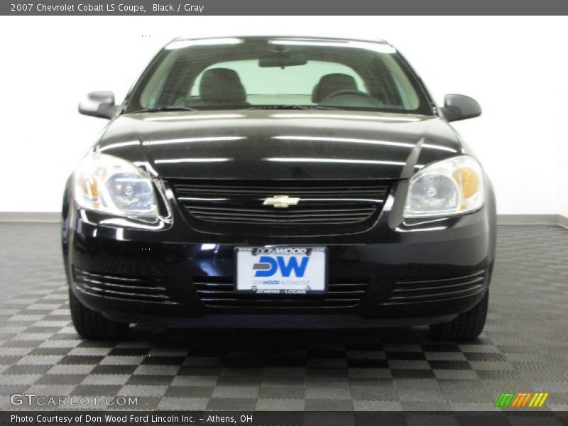 Black / Gray 2007 Chevrolet Cobalt LS Coupe