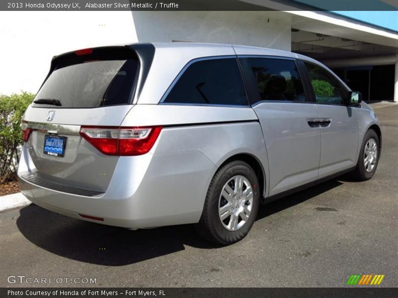 Alabaster Silver Metallic / Truffle 2013 Honda Odyssey LX