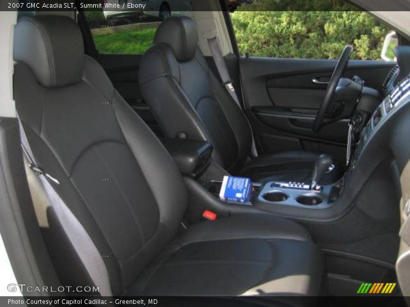 Summit White / Ebony 2007 GMC Acadia SLT