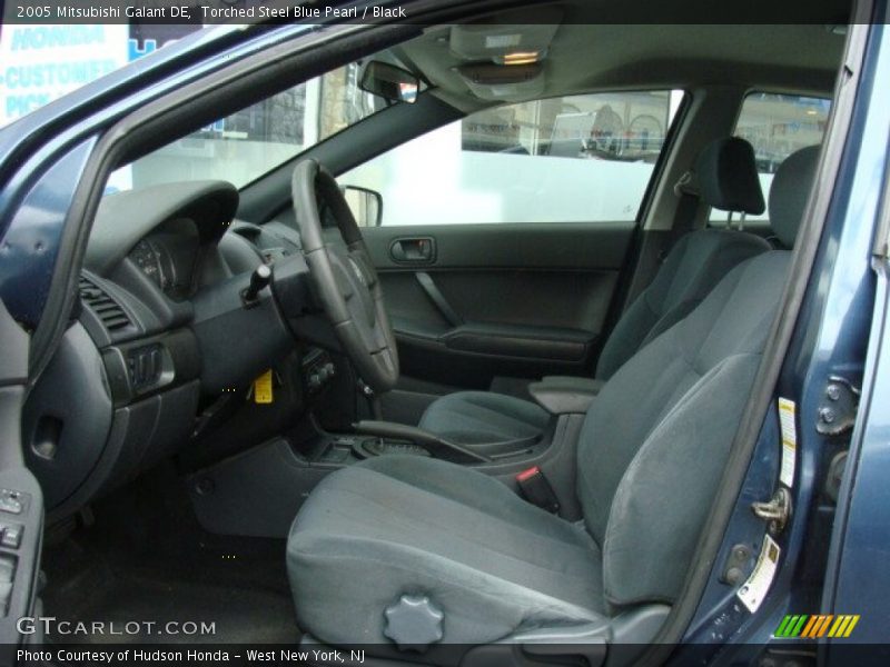 Torched Steel Blue Pearl / Black 2005 Mitsubishi Galant DE