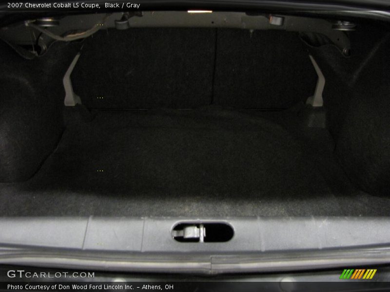 Black / Gray 2007 Chevrolet Cobalt LS Coupe