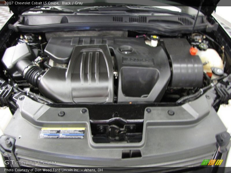 Black / Gray 2007 Chevrolet Cobalt LS Coupe