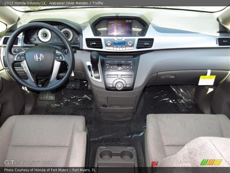 Alabaster Silver Metallic / Truffle 2013 Honda Odyssey LX
