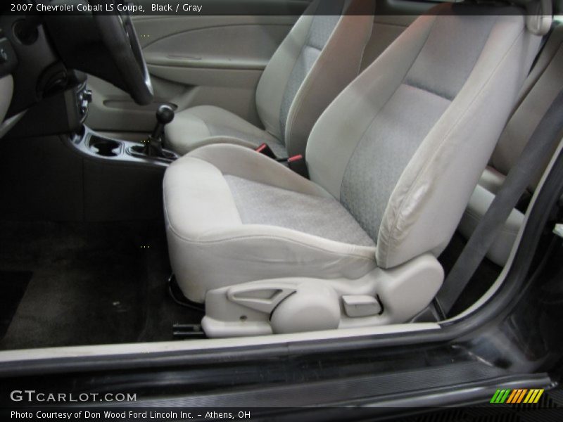 Black / Gray 2007 Chevrolet Cobalt LS Coupe
