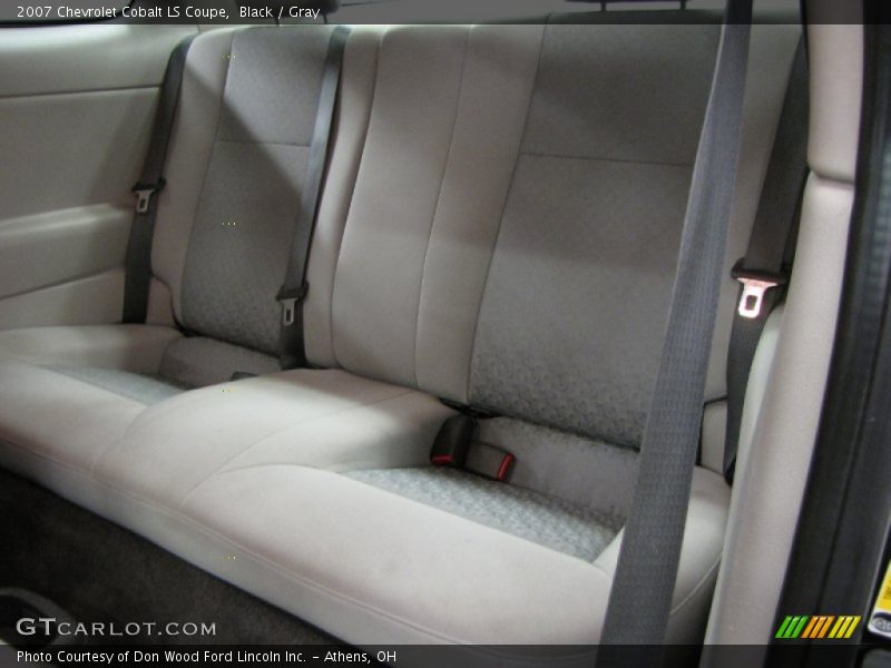 Black / Gray 2007 Chevrolet Cobalt LS Coupe