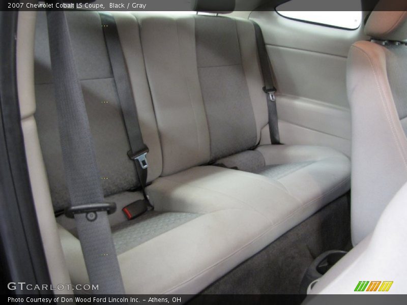 Black / Gray 2007 Chevrolet Cobalt LS Coupe