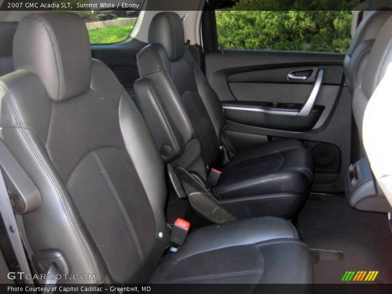 Summit White / Ebony 2007 GMC Acadia SLT