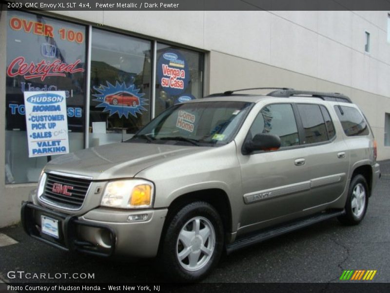 Pewter Metallic / Dark Pewter 2003 GMC Envoy XL SLT 4x4