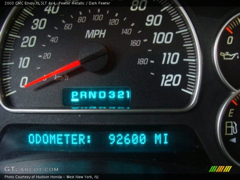 Pewter Metallic / Dark Pewter 2003 GMC Envoy XL SLT 4x4