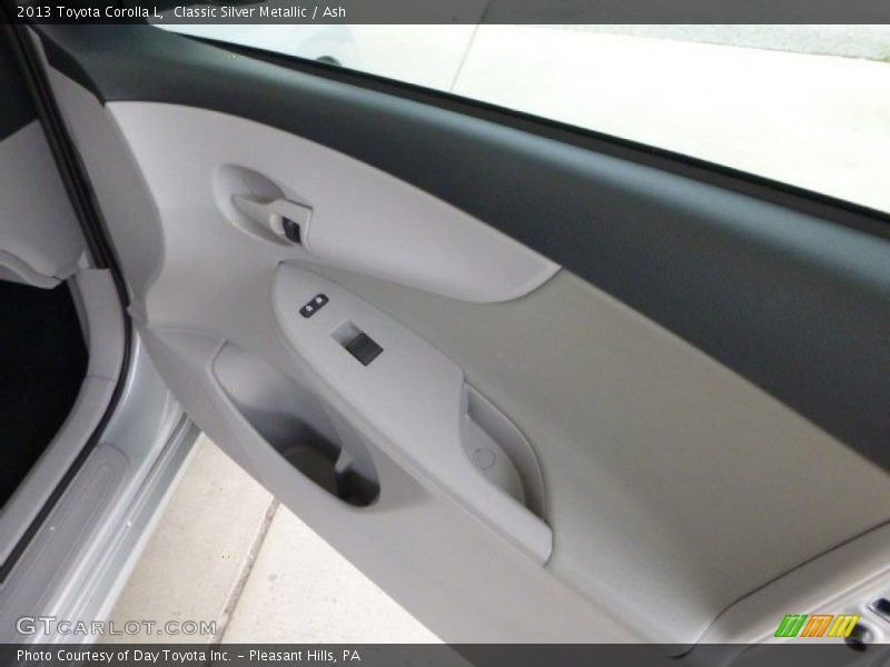 Classic Silver Metallic / Ash 2013 Toyota Corolla L