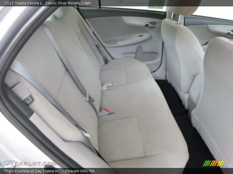 Classic Silver Metallic / Ash 2013 Toyota Corolla L