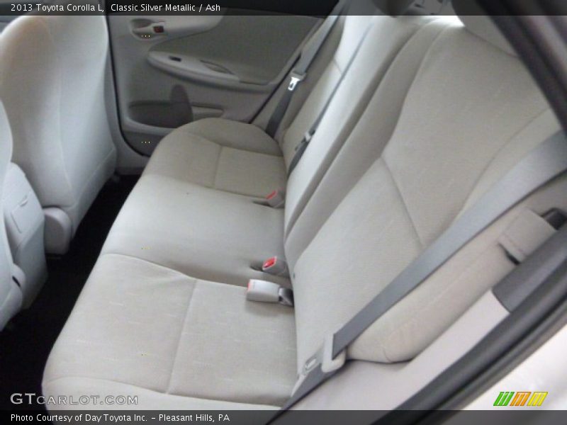 Classic Silver Metallic / Ash 2013 Toyota Corolla L