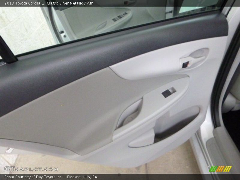 Classic Silver Metallic / Ash 2013 Toyota Corolla L