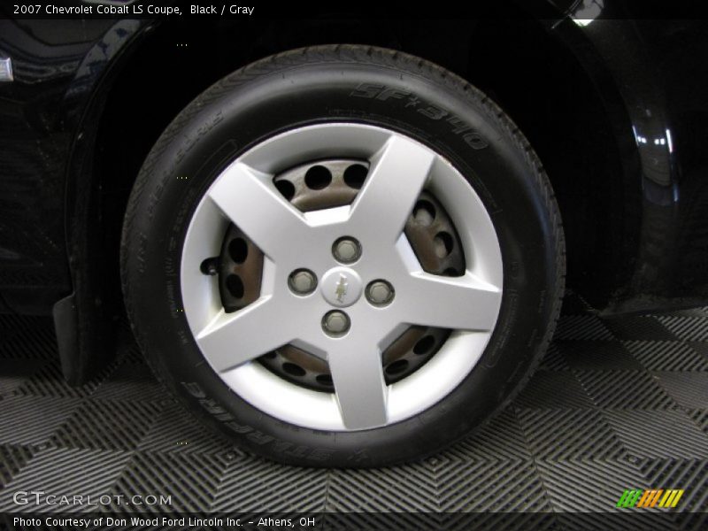 Black / Gray 2007 Chevrolet Cobalt LS Coupe