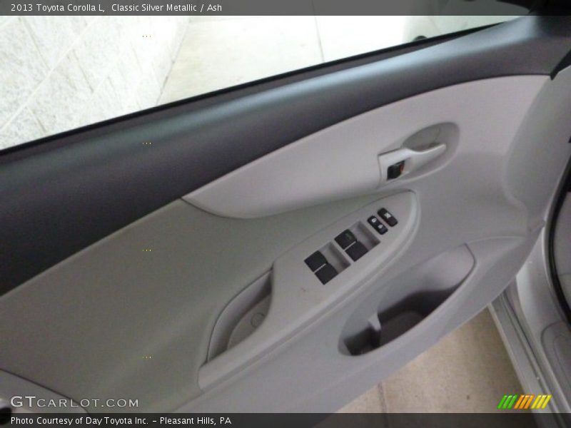 Classic Silver Metallic / Ash 2013 Toyota Corolla L