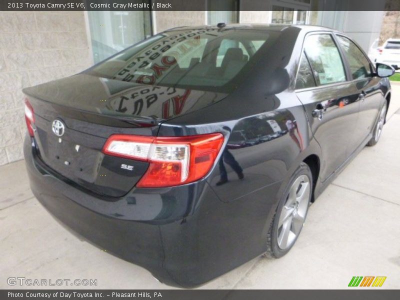 Cosmic Gray Metallic / Black 2013 Toyota Camry SE V6