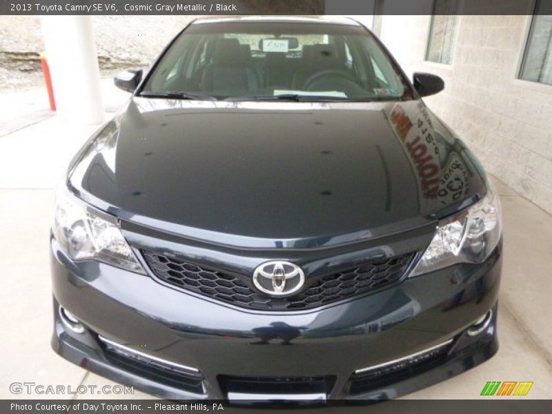 Cosmic Gray Metallic / Black 2013 Toyota Camry SE V6