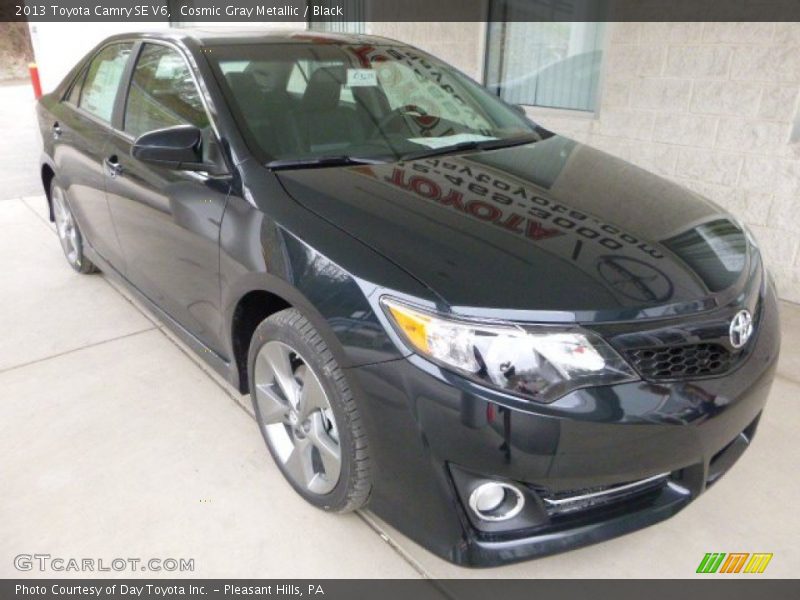 Cosmic Gray Metallic / Black 2013 Toyota Camry SE V6
