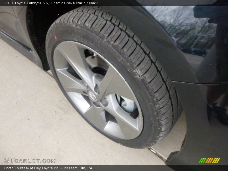 Cosmic Gray Metallic / Black 2013 Toyota Camry SE V6