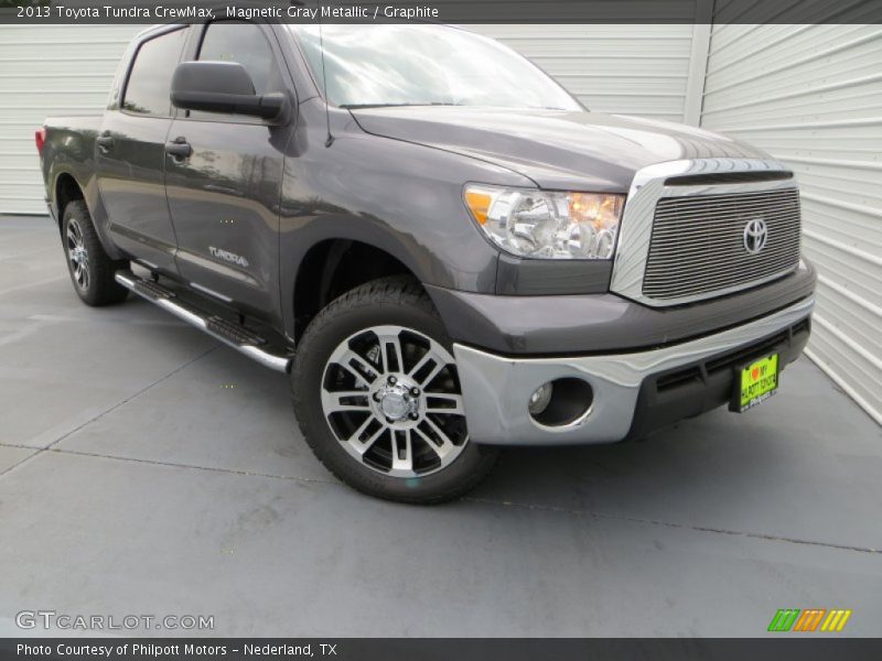 Magnetic Gray Metallic / Graphite 2013 Toyota Tundra CrewMax