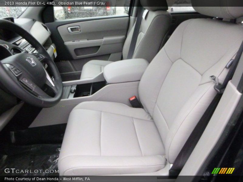 Front Seat of 2013 Pilot EX-L 4WD