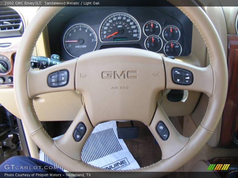 Sandalwood Metallic / Light Oak 2002 GMC Envoy SLT