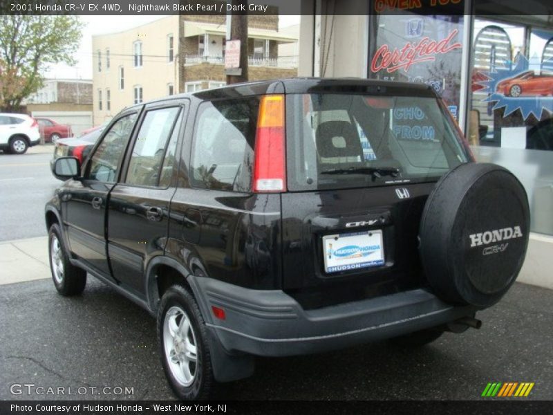 Nighthawk Black Pearl / Dark Gray 2001 Honda CR-V EX 4WD