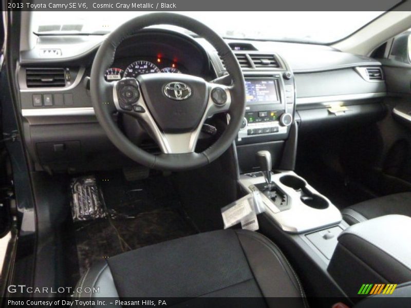 Cosmic Gray Metallic / Black 2013 Toyota Camry SE V6