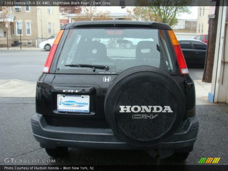 Nighthawk Black Pearl / Dark Gray 2001 Honda CR-V EX 4WD
