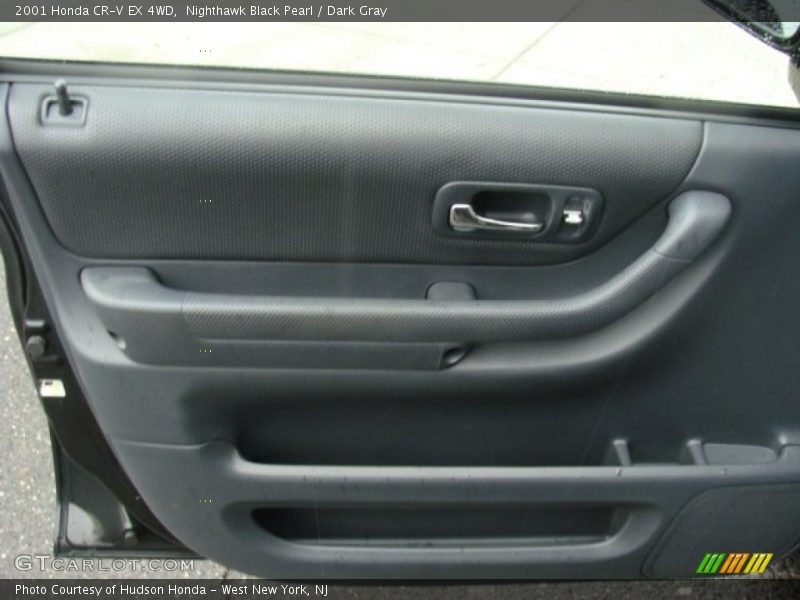 Nighthawk Black Pearl / Dark Gray 2001 Honda CR-V EX 4WD