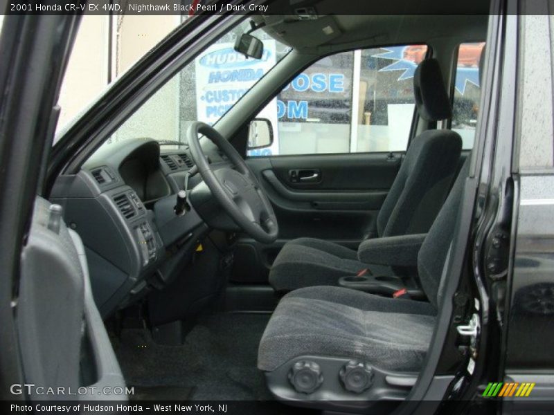 Nighthawk Black Pearl / Dark Gray 2001 Honda CR-V EX 4WD
