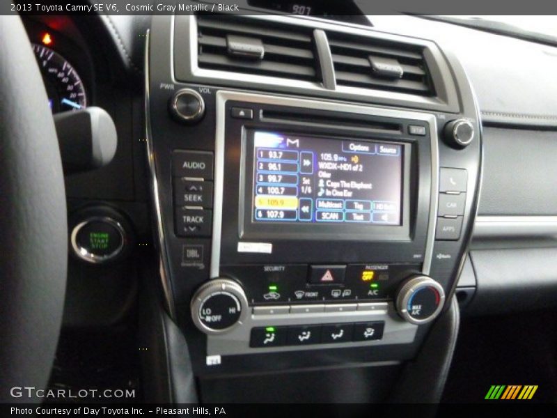 Cosmic Gray Metallic / Black 2013 Toyota Camry SE V6