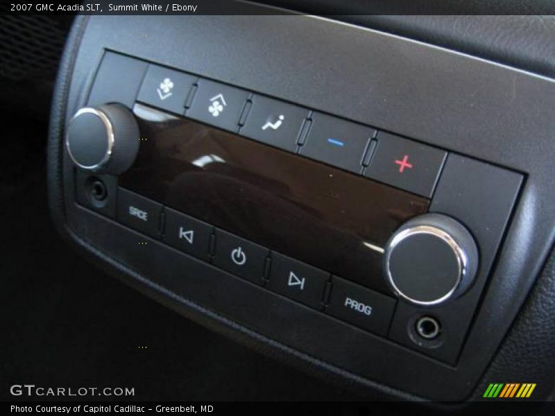 Summit White / Ebony 2007 GMC Acadia SLT