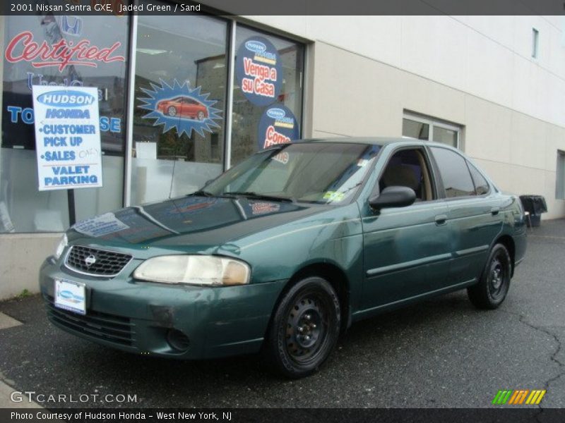 Jaded Green / Sand 2001 Nissan Sentra GXE