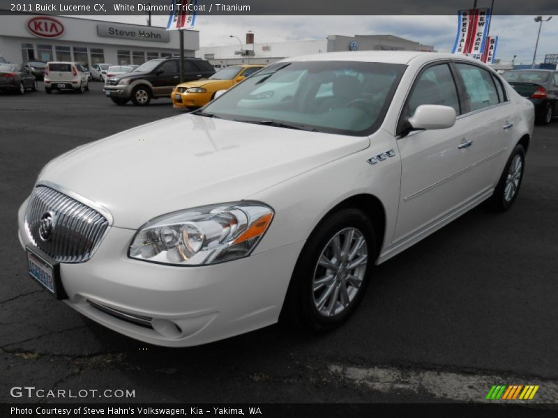 White Diamond TriCoat / Titanium 2011 Buick Lucerne CX