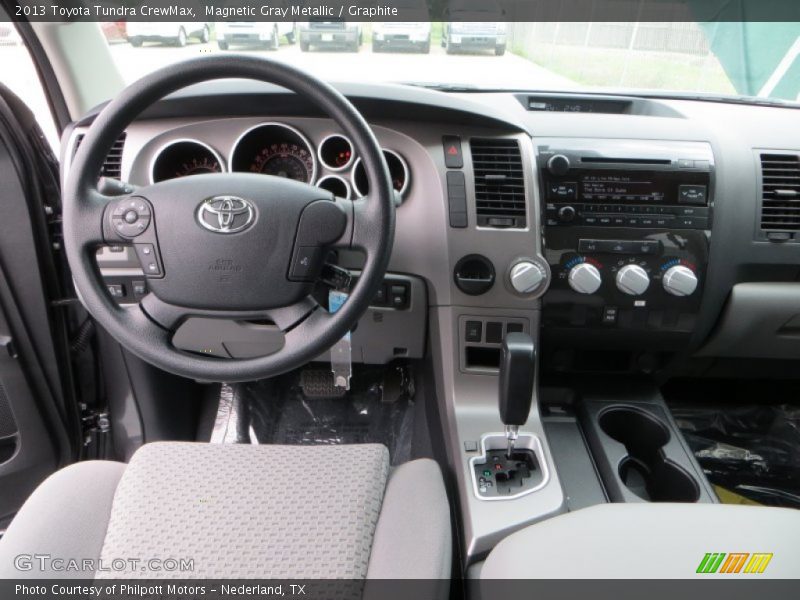 Magnetic Gray Metallic / Graphite 2013 Toyota Tundra CrewMax