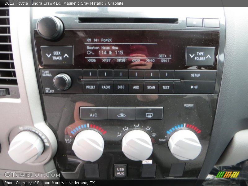 Magnetic Gray Metallic / Graphite 2013 Toyota Tundra CrewMax