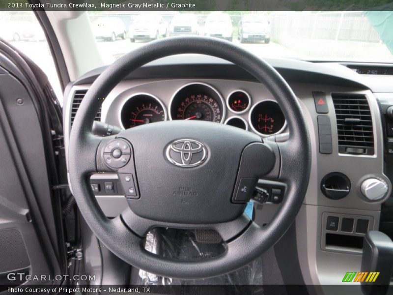 Magnetic Gray Metallic / Graphite 2013 Toyota Tundra CrewMax